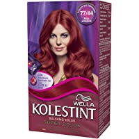 Wella Kolestint Tinte De Cabello Kit- Tono 7744 Rojo Cobrizo 210 g